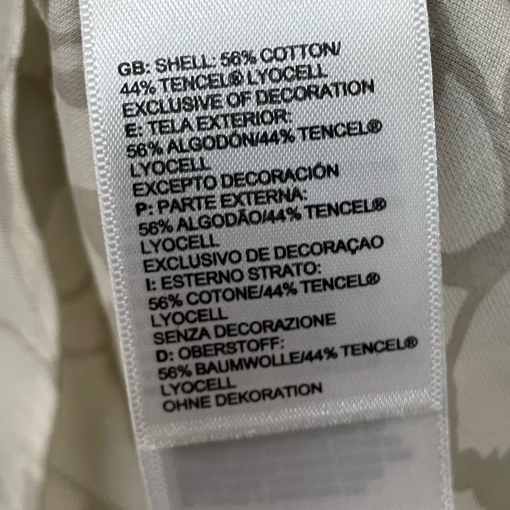 The North Face Cream Patterned Racerback Tank Top - Picture 5 of 5